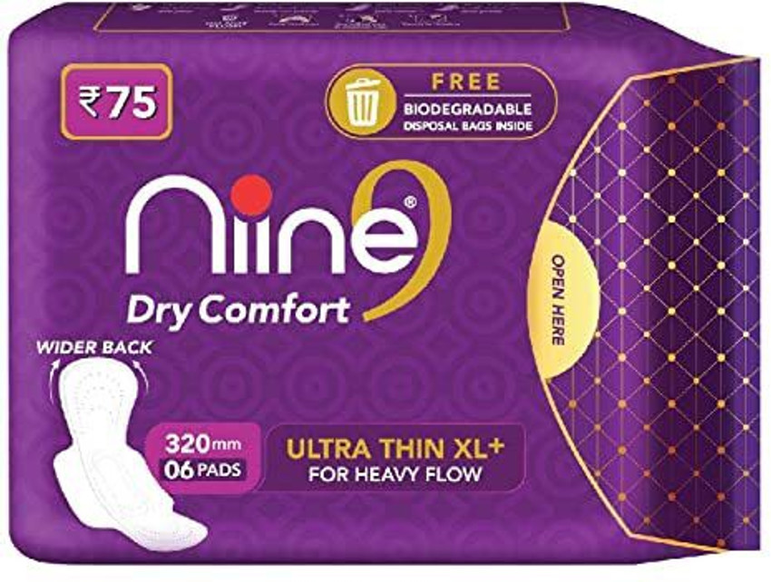 Nine online sanitary pads