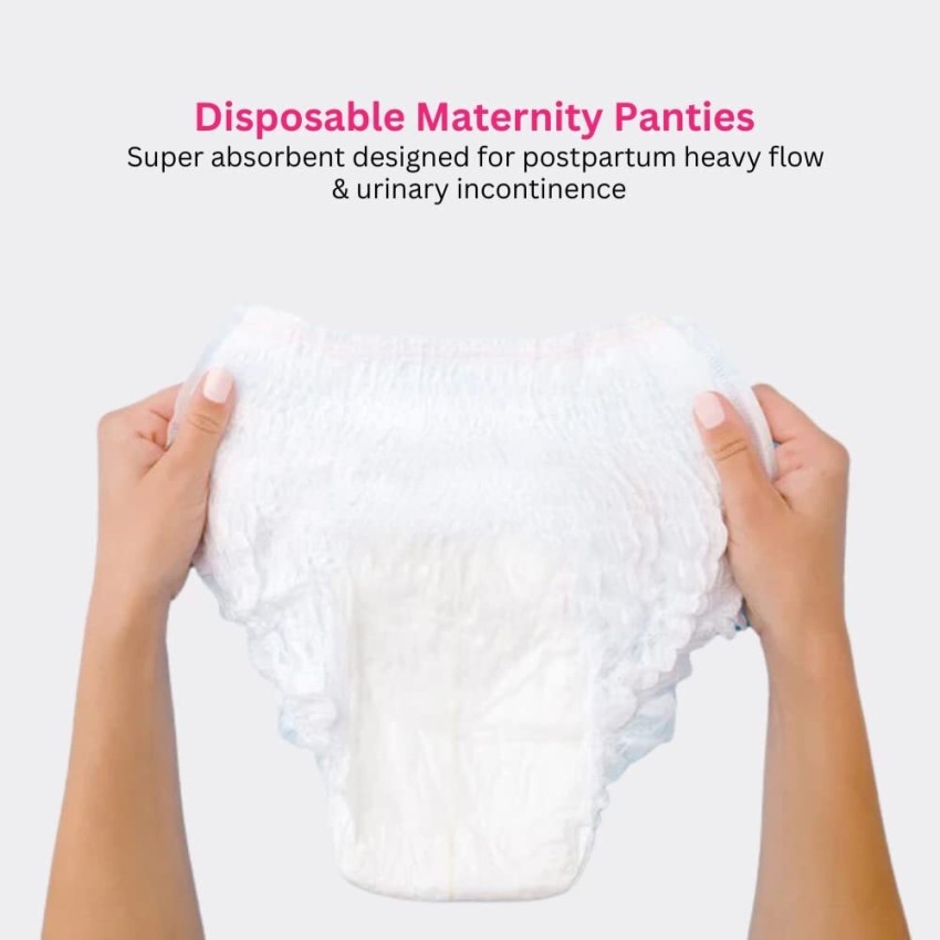 Jiswap Maternity pad Panties,Postpartum Panties for Women