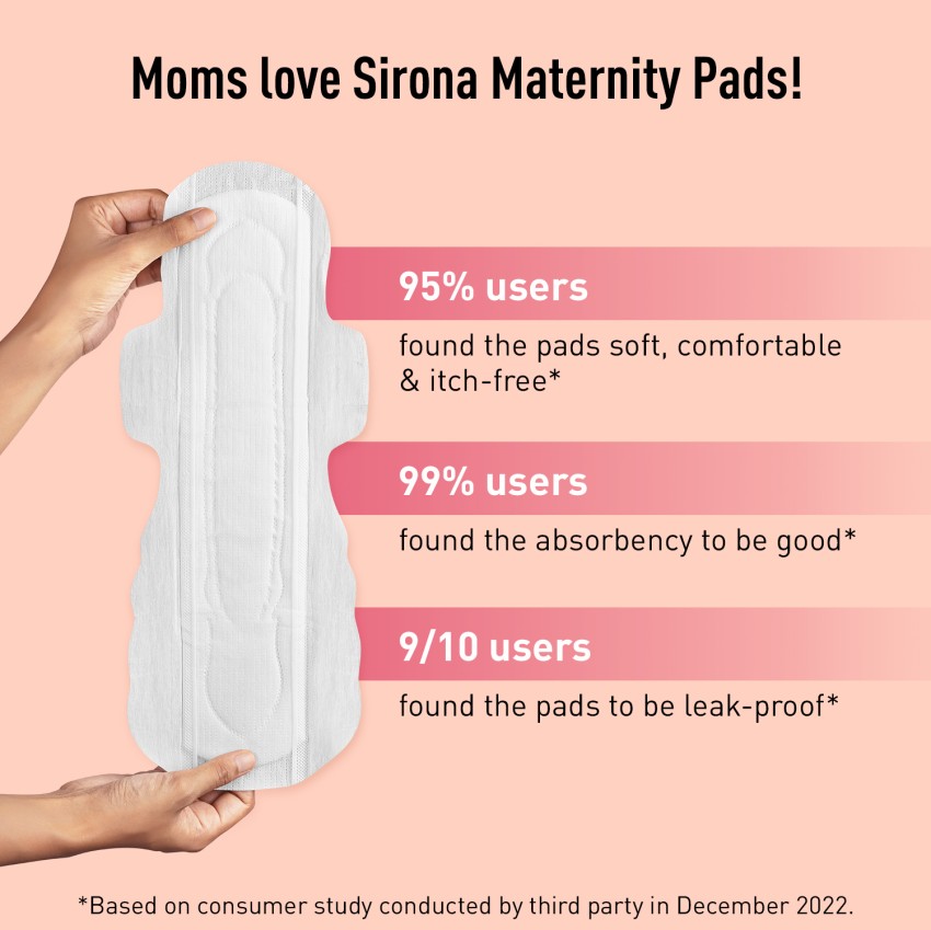 Jiswap Disposable Maternity Pads, Comfortable & Hygienic (XXL) Sanitary Pad, Buy Women Hygiene products online in India