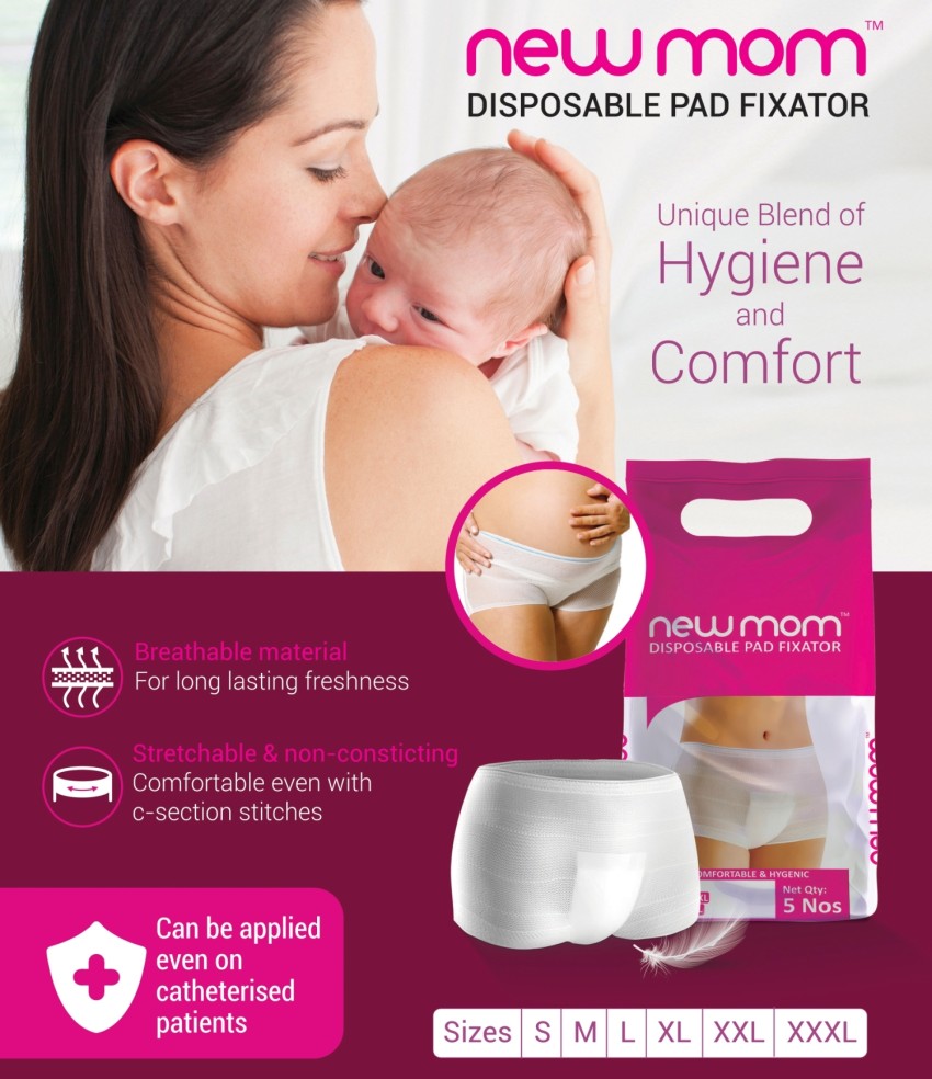 Newmom Pad Fixator Pantyliner, Buy Women Hygiene products online in India
