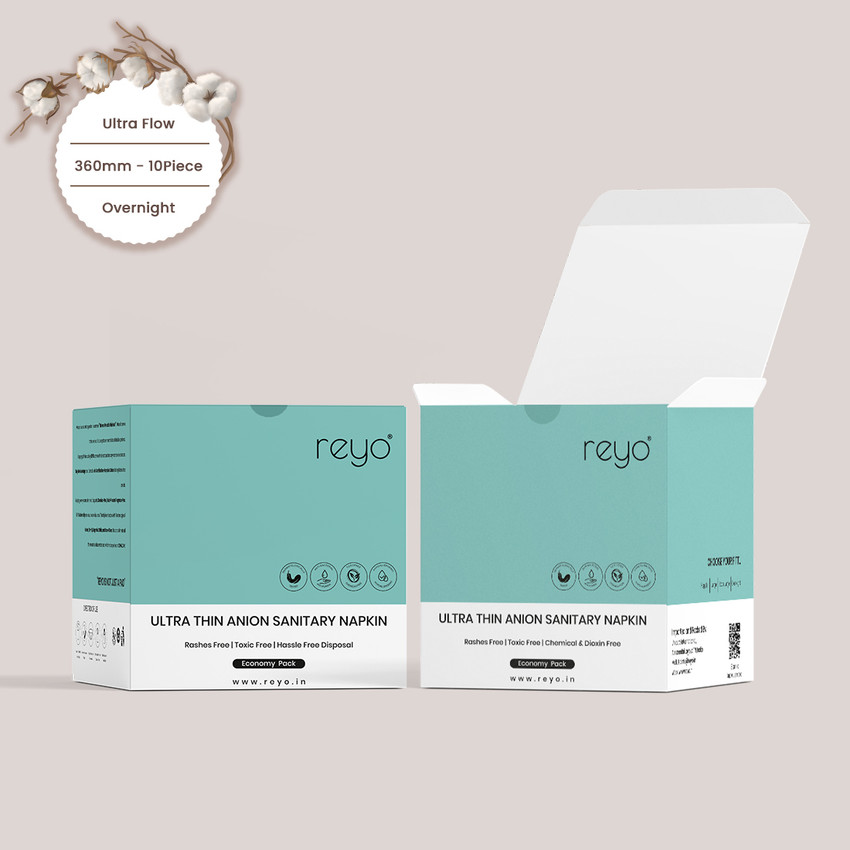 REYO Anion cotton pads for women Chemical free Toxic free Rashes