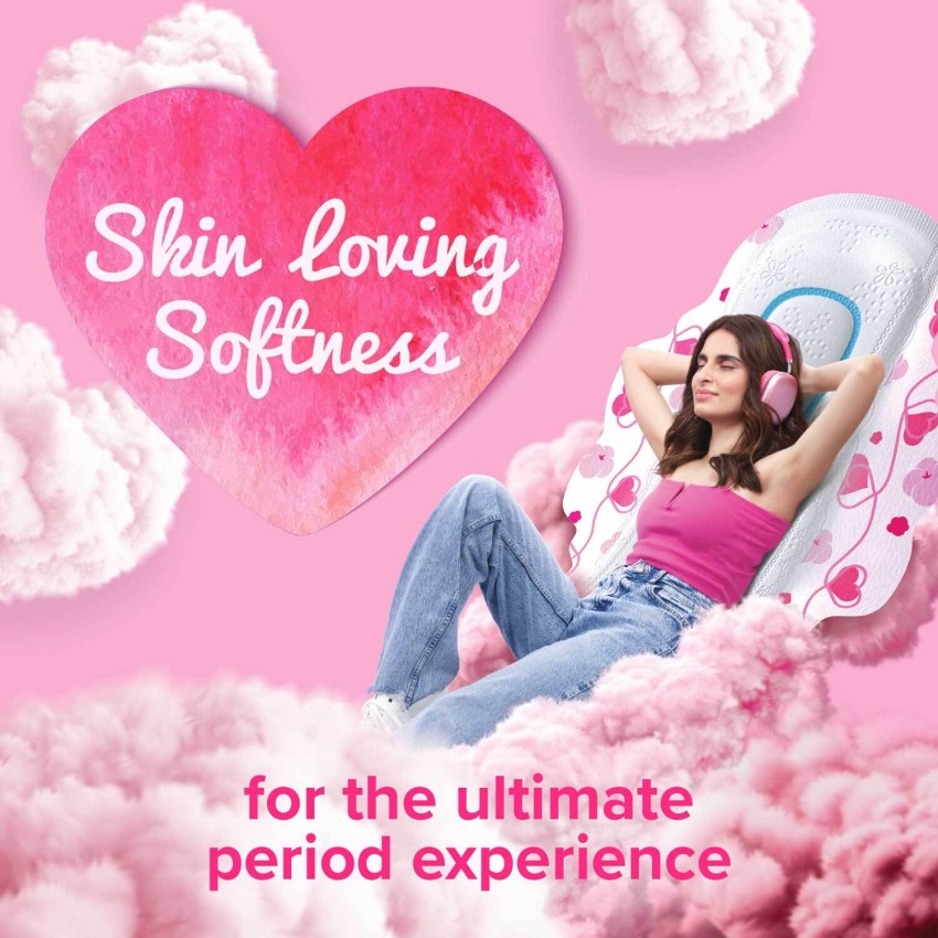 Whisper Ultra Skinlove Soft XL+ Thin Pads for Women, no irritation Sanitary  Pad, Buy Women Hygiene products online in India