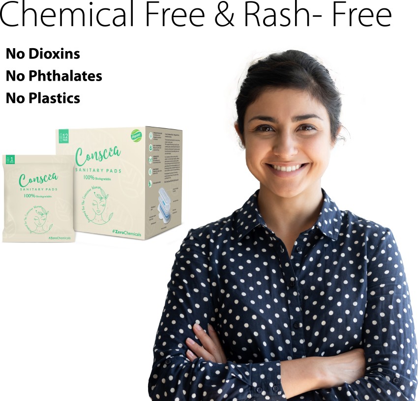 Chemical free sanitary clearance pads