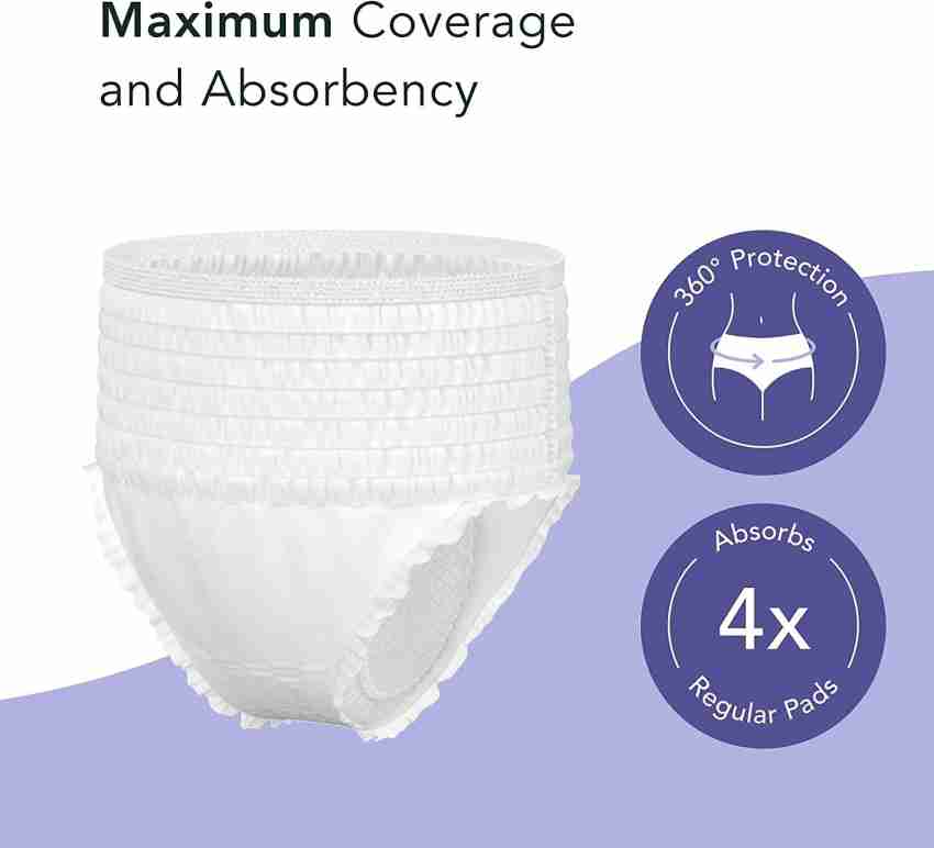 Jiswap Disposable Period Panties for Women (L-XL) Sanitary Pad, Buy Women  Hygiene products online in India