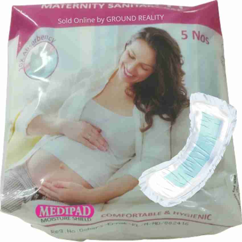 Newmom Maternity Maxipad Disposable Packof 5x4, Pad Fixator XXL, ATOMShield 3Ply Mask Sanitary Pad, Buy Women Hygiene products online in  India