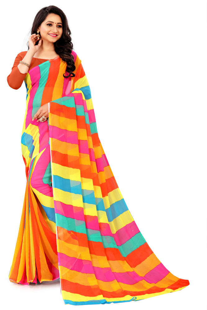 Chiffon saree clearance in flipkart