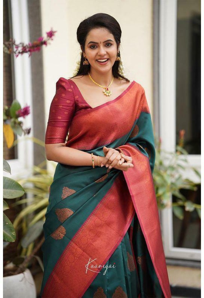 Normal saree outlet style