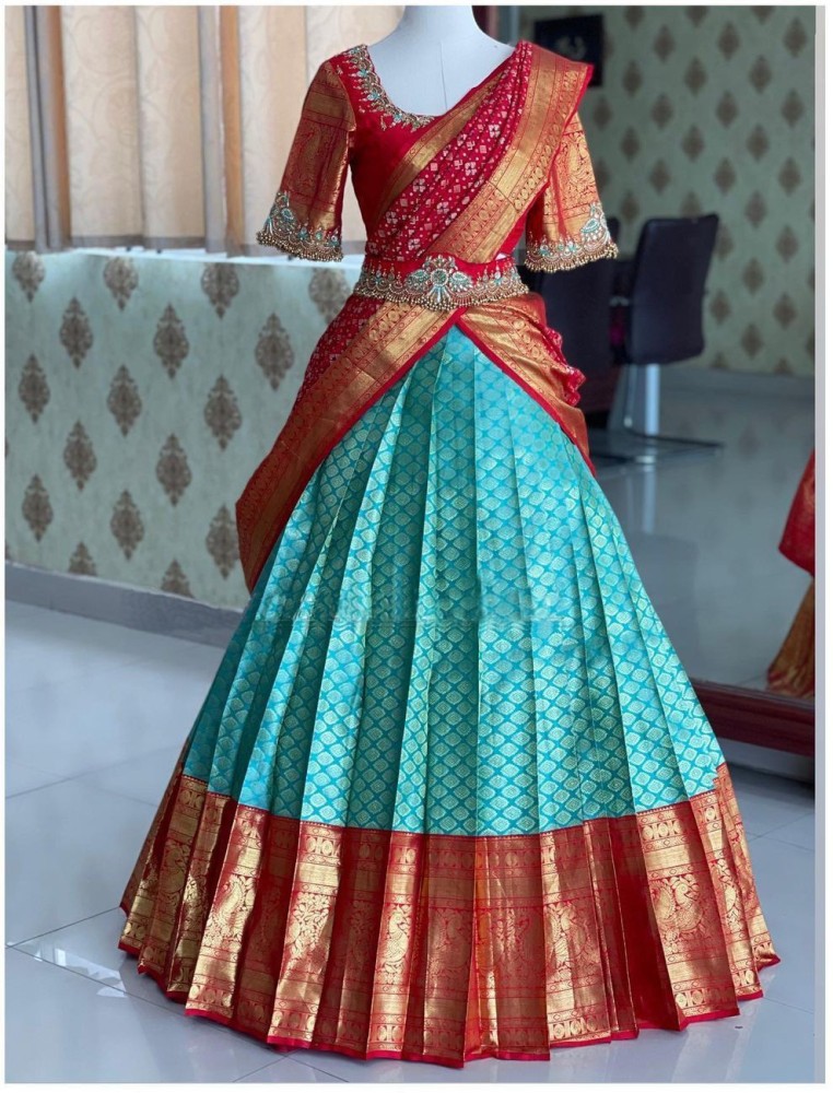 shivay enterprise Printed Semi Stitched Lehenga Choli - Buy shivay