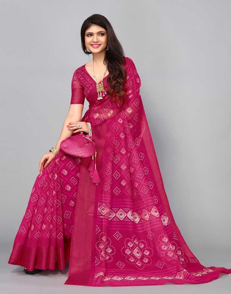 Flipkart bandhani outlet sarees