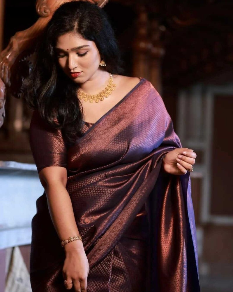 Grape wine clearance colour wedding saree