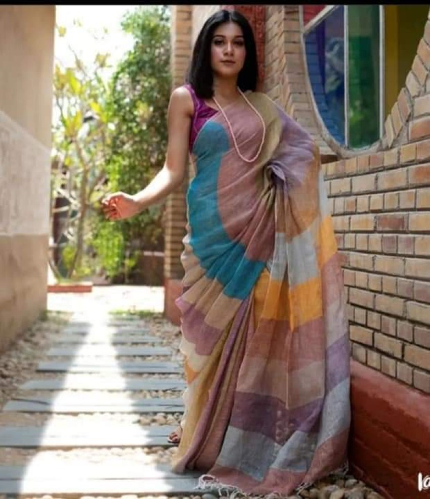 Handloom saree clearance flipkart