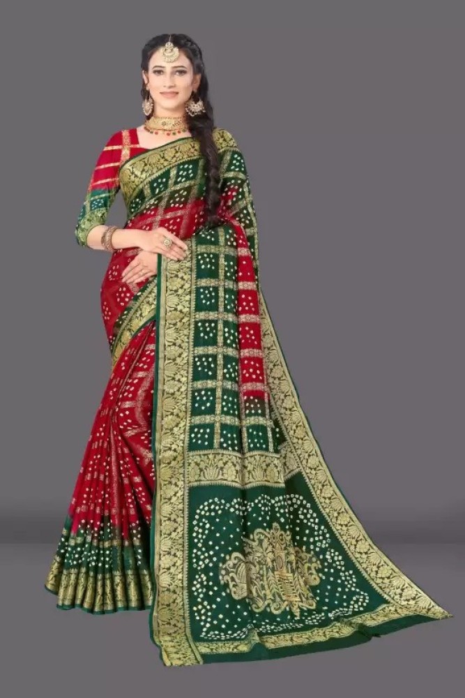 Flipkart clearance bandhani sarees