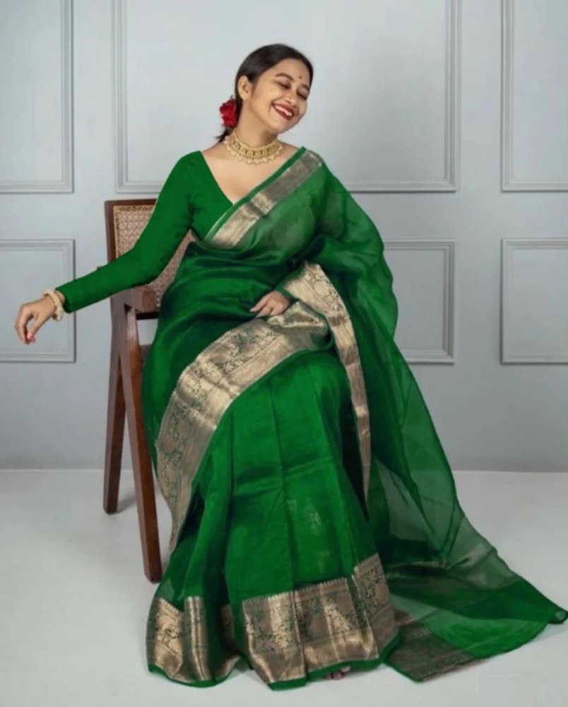 Organza 2025 saree flipkart