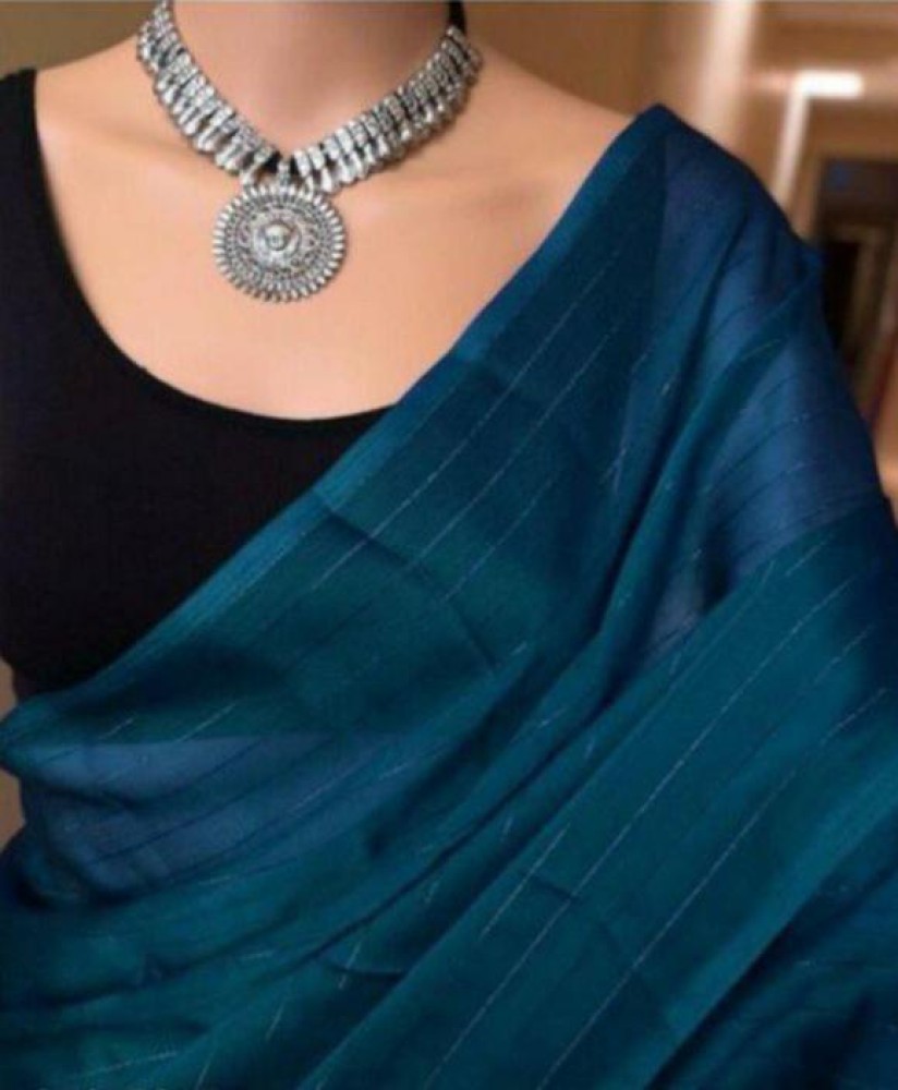 Plain sarees shop online flipkart