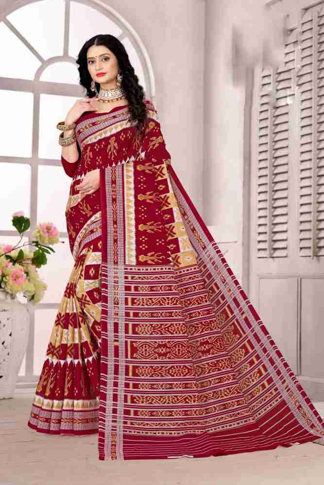 Sambalpuri pasapalli cotton on sale saree with price