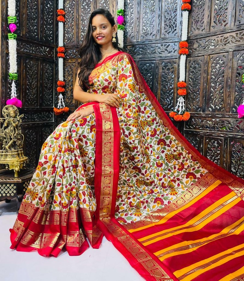 Fancy hot sale sarees flipkart