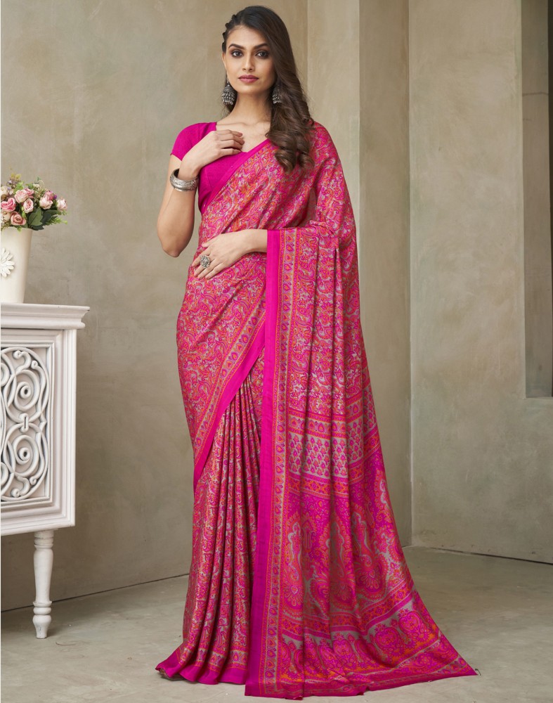 Crepe sarees on sale online shopping flipkart