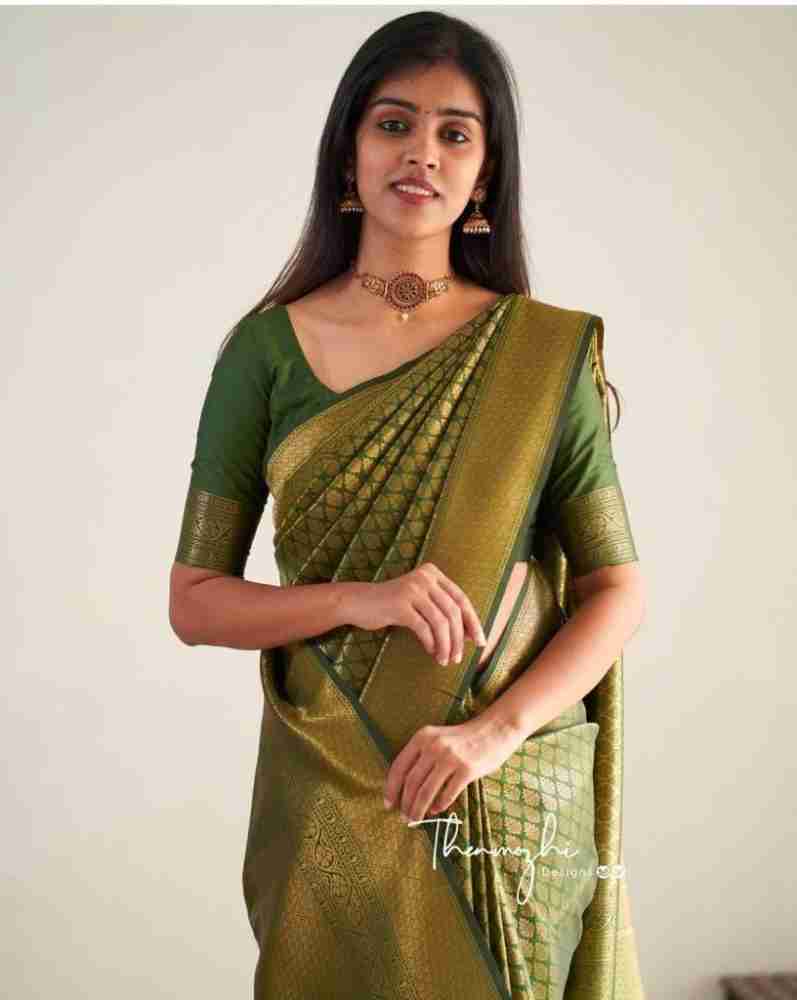 Buy prakanchan creation Woven, Self Design Banarasi Pure Silk