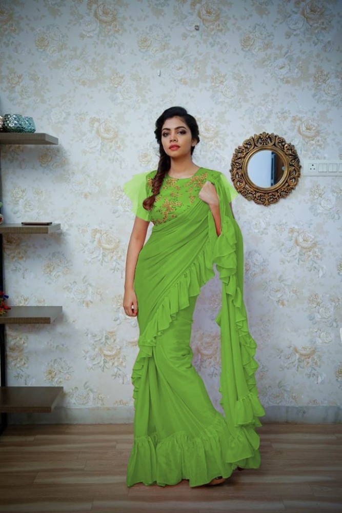 Freel saree party outlet wear