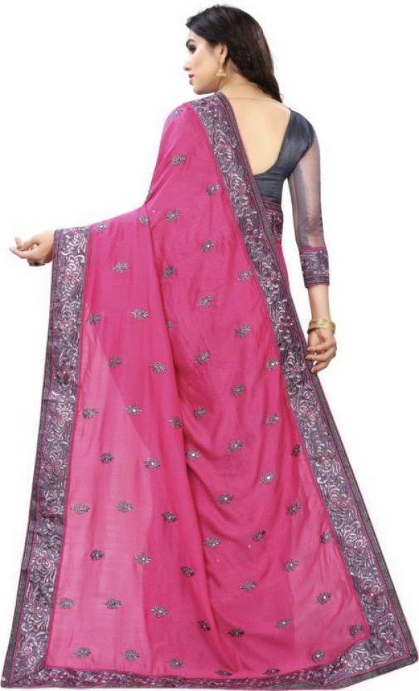 Fancy hot sale sarees flipkart