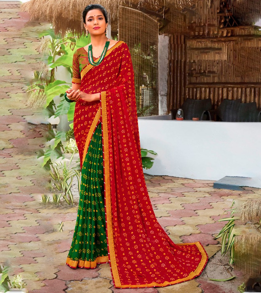 Chiffon sarees clearance online flipkart