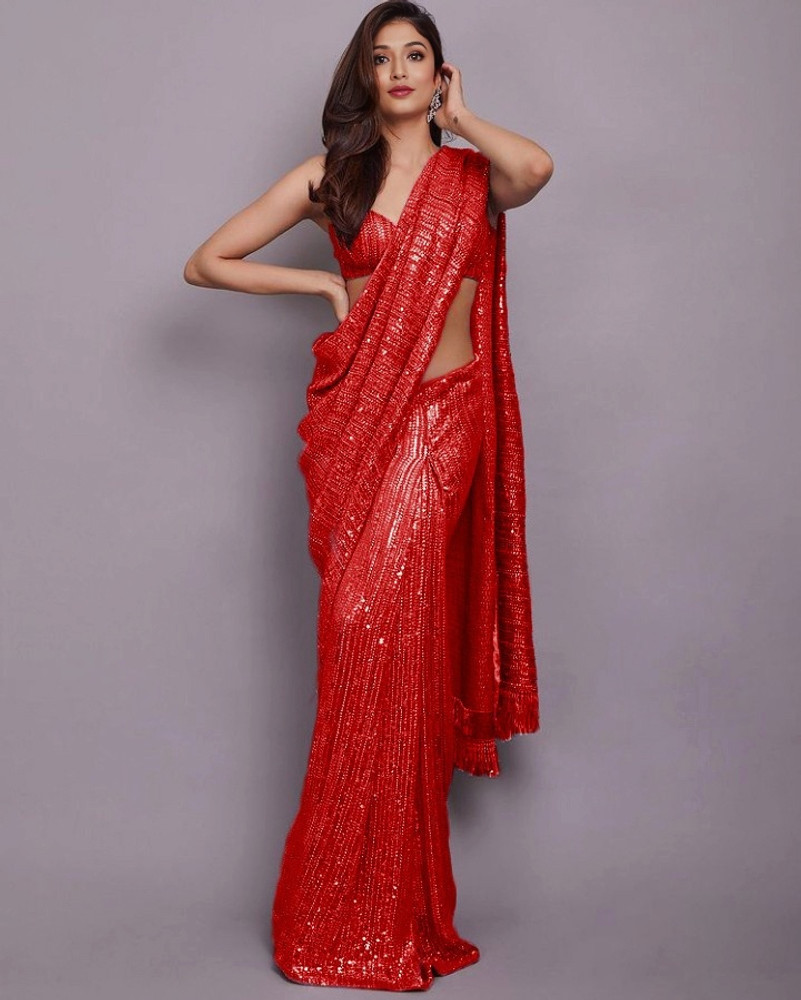 Fancy saree in flipkart sale