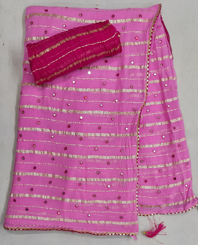 Flipkart mirror work saree top