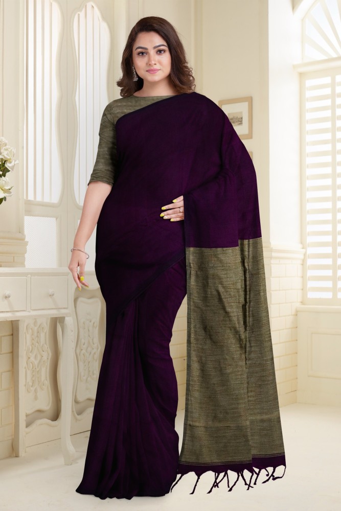 Handloom saree deals in flipkart