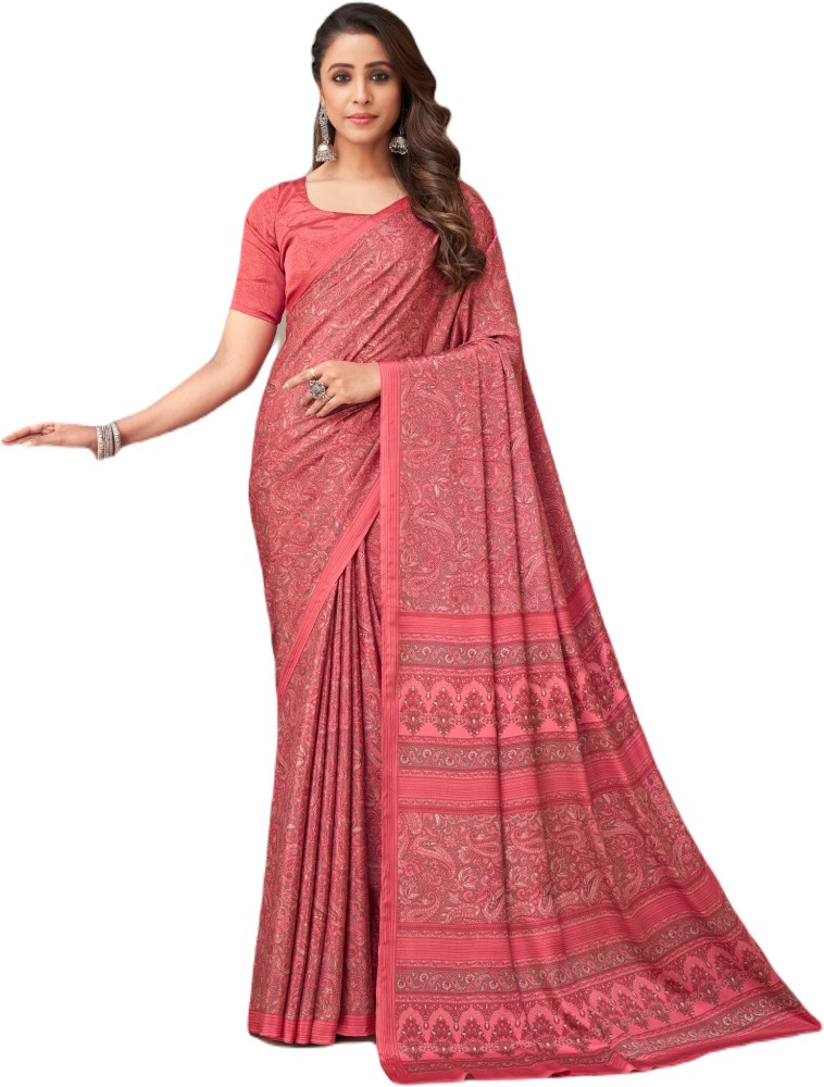 Crepe sarees on sale online shopping flipkart