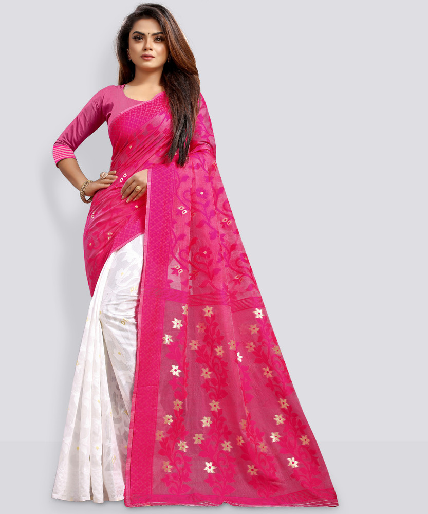 Flipkart saree dhakai jamdani discount
