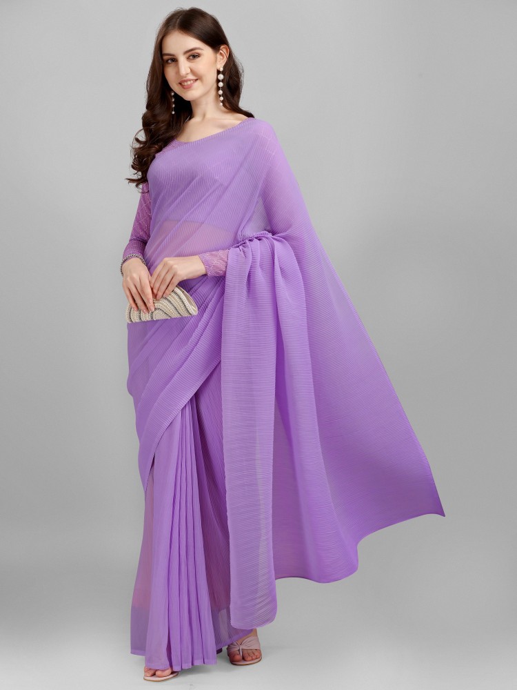 Update more than 153 lavender colour georgette saree best - vietkidsiq ...