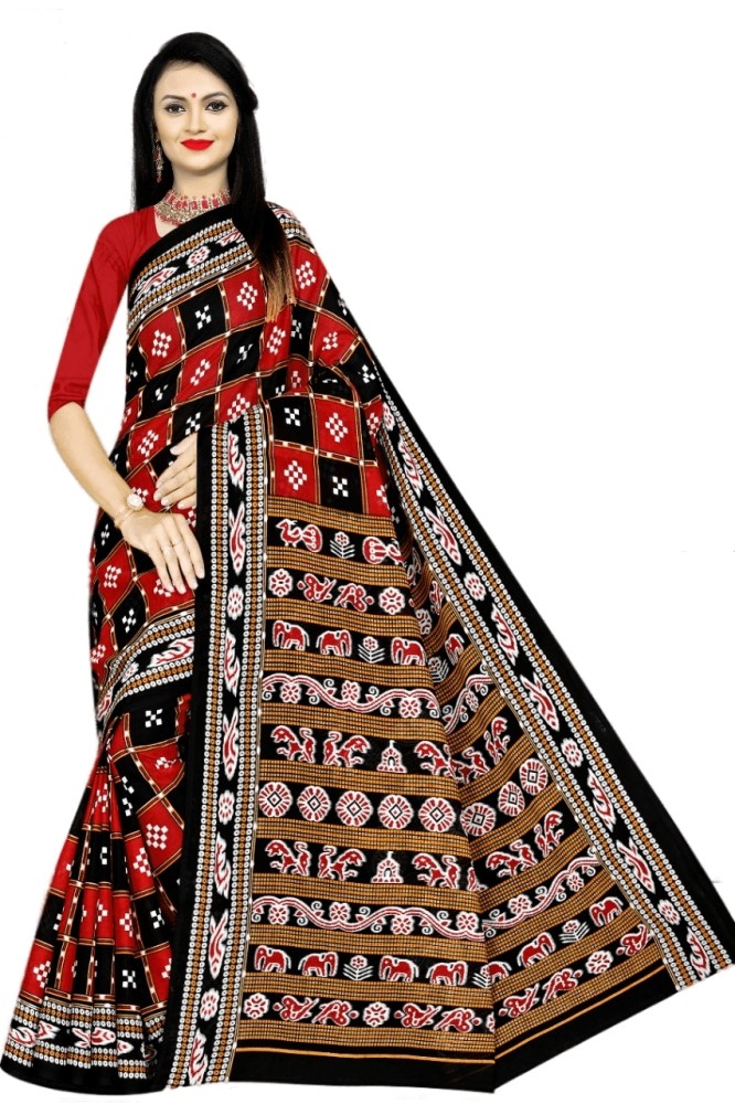 Sambalpuri cotton 2025 saree flipkart