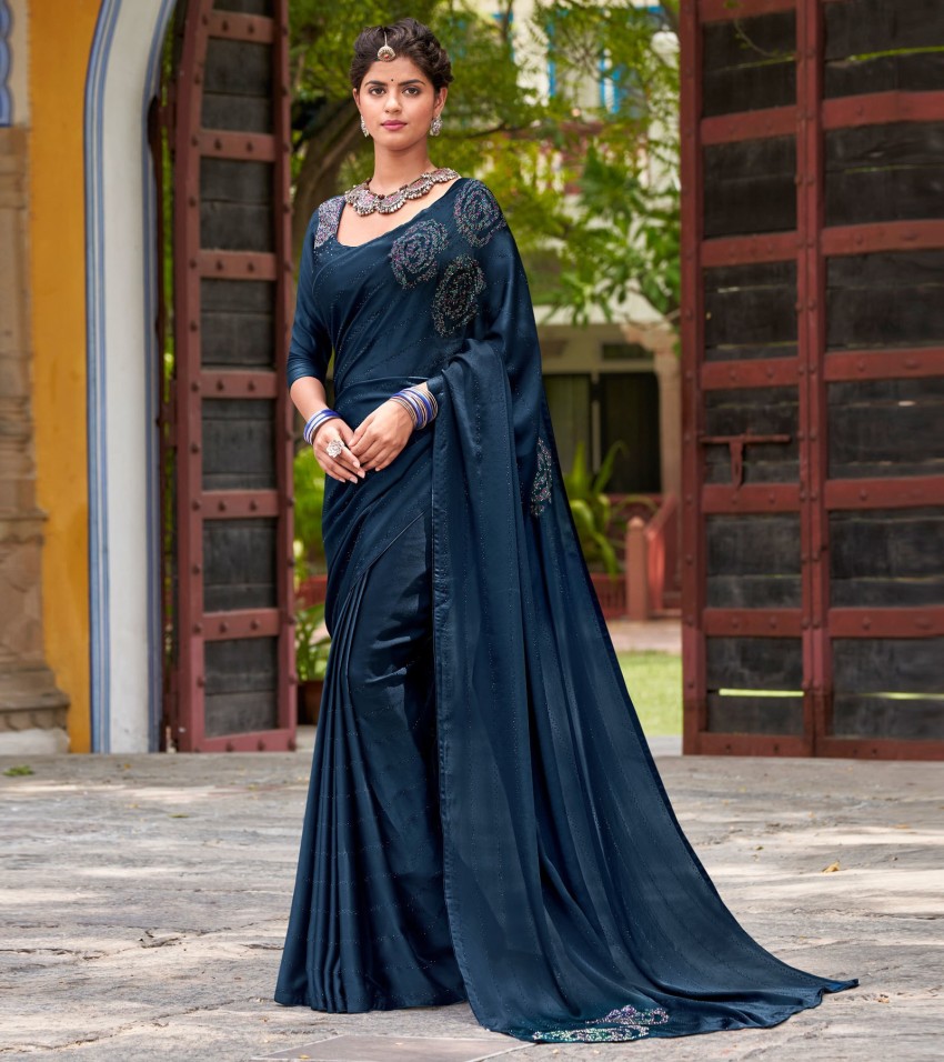 Saree gown clearance flipkart