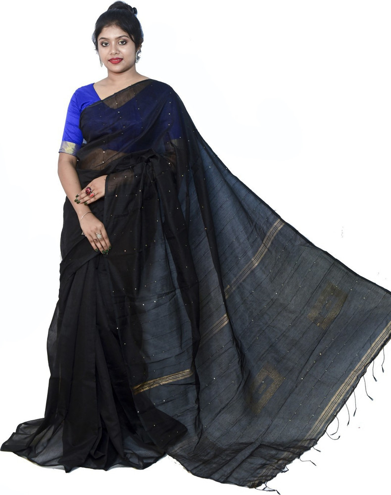 Cotton on sale flipkart sarees