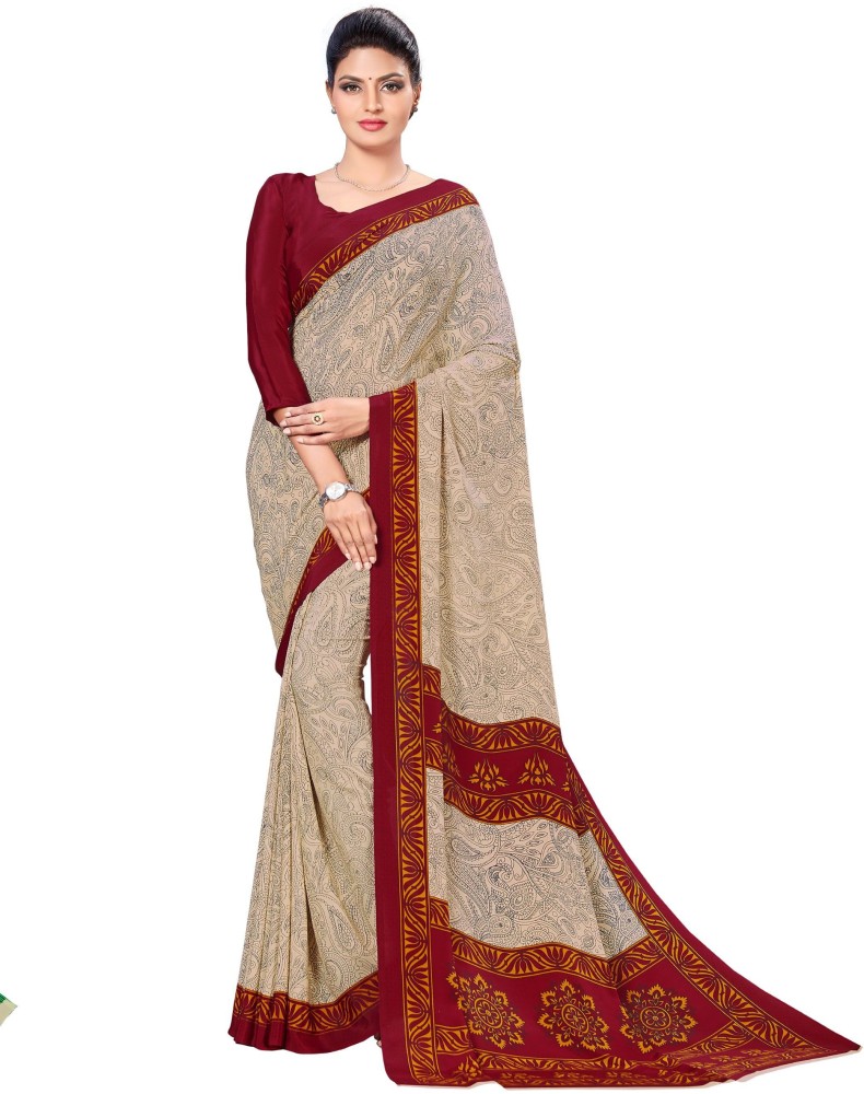 Crepe sarees 2024 online shopping flipkart