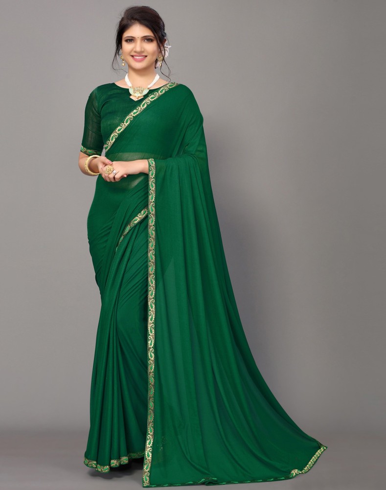 Plain sarees hotsell online flipkart