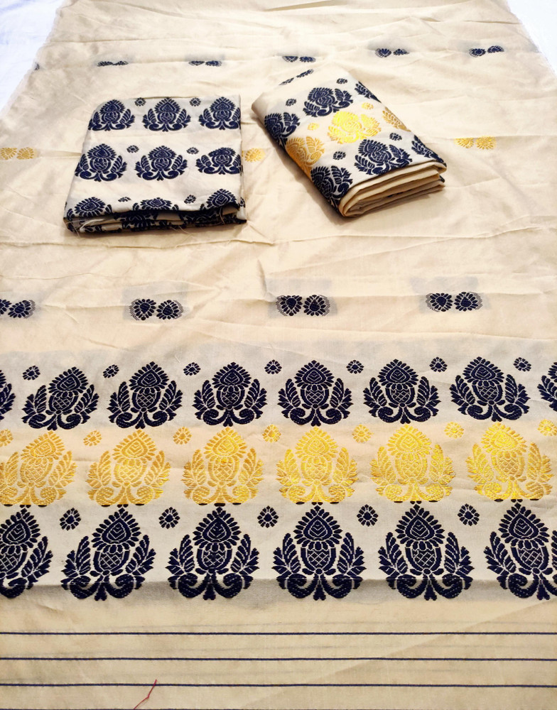Fancy mekhela sador best sale
