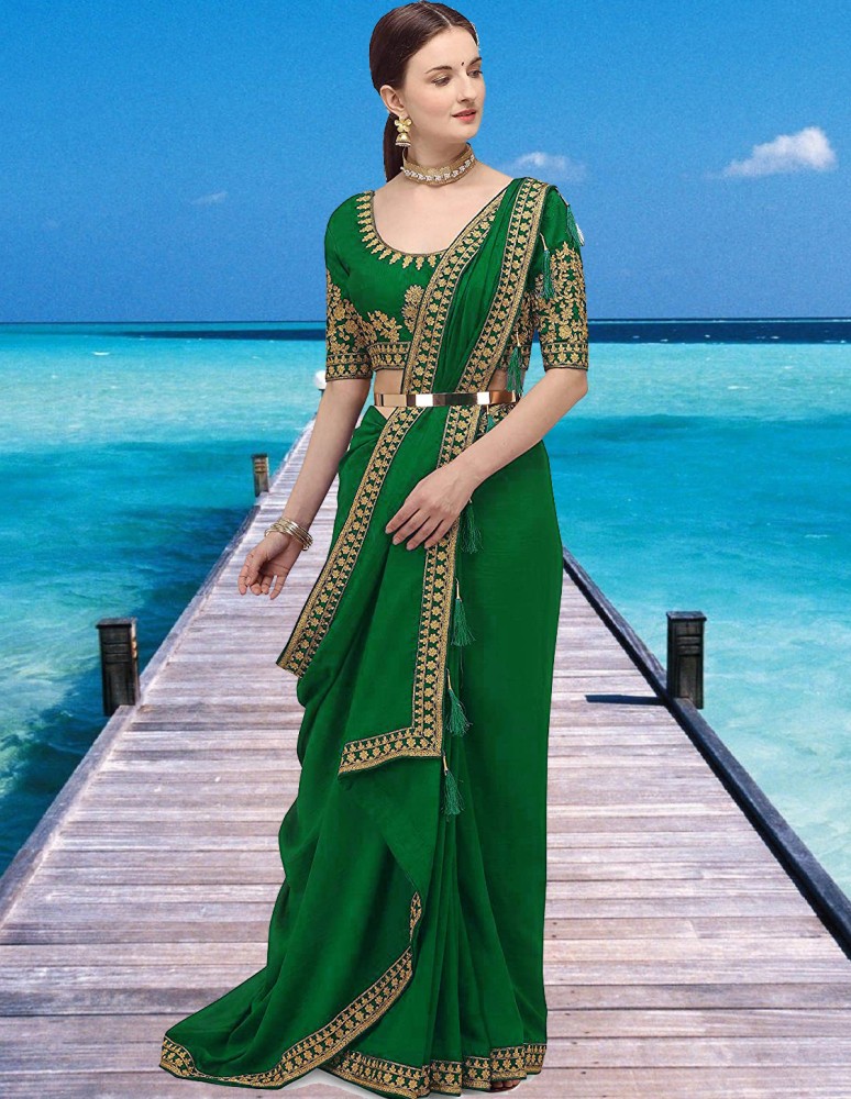 Fancy hot sale sarees flipkart