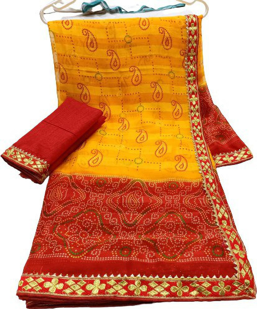 Chunri saree sale flipkart