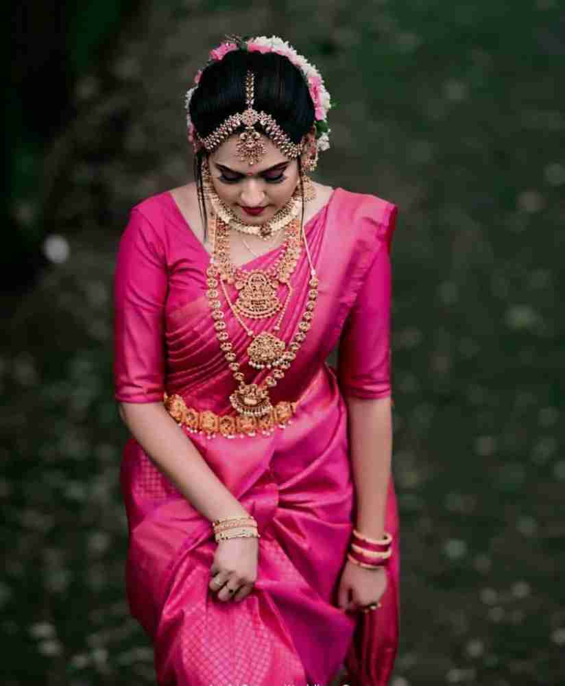 Rose clearance wedding saree