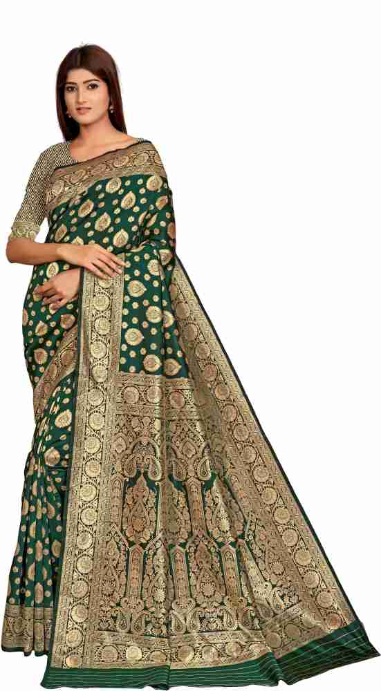  Nency Fashionwoven Design Banarasi Silk Saree / Charvi Drishya  Sarees