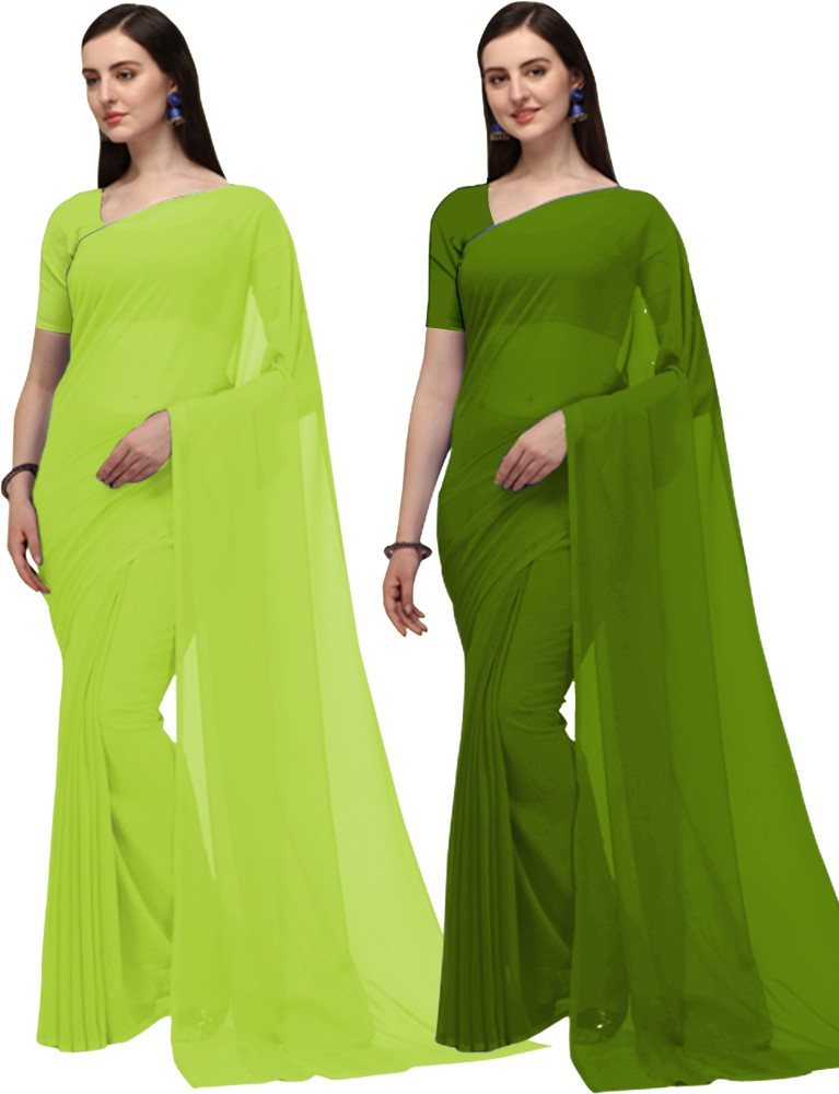 Plain sarees 2024 online flipkart