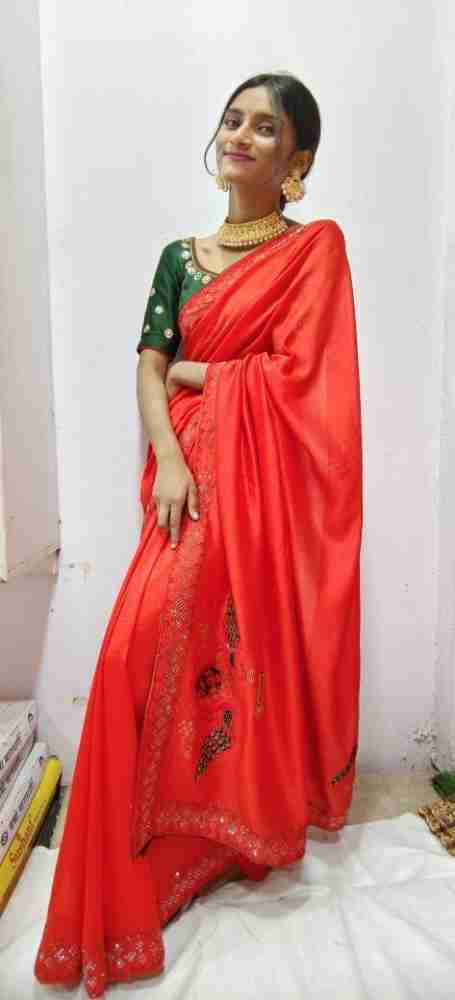 Dulhan hotsell saree red