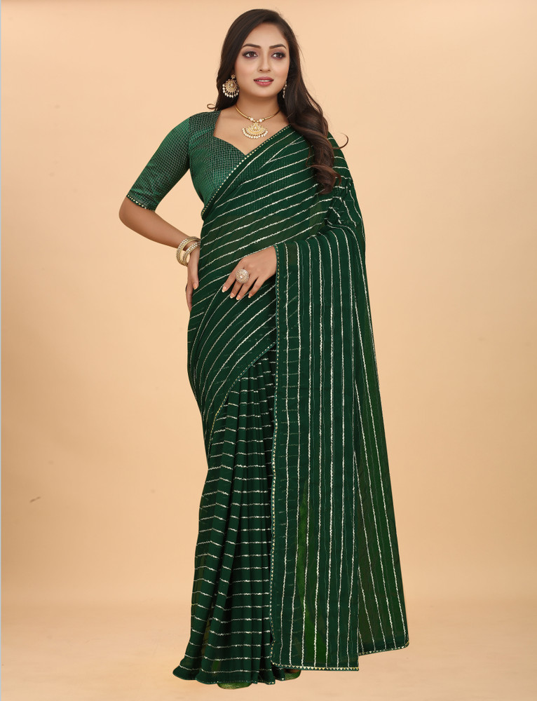 Striped sarees online 2025
