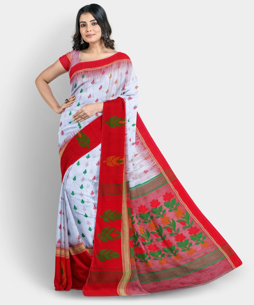 Handloom cotton sale sarees flipkart