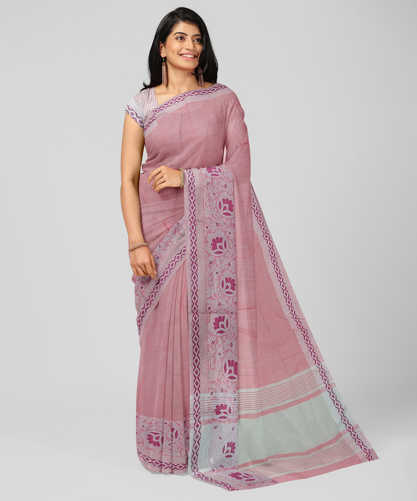 Linen saree flipkart sales