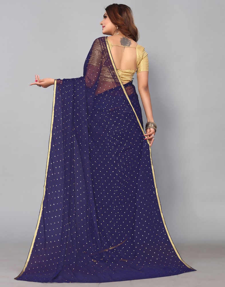 Flipkart chiffon sarees with cheap price