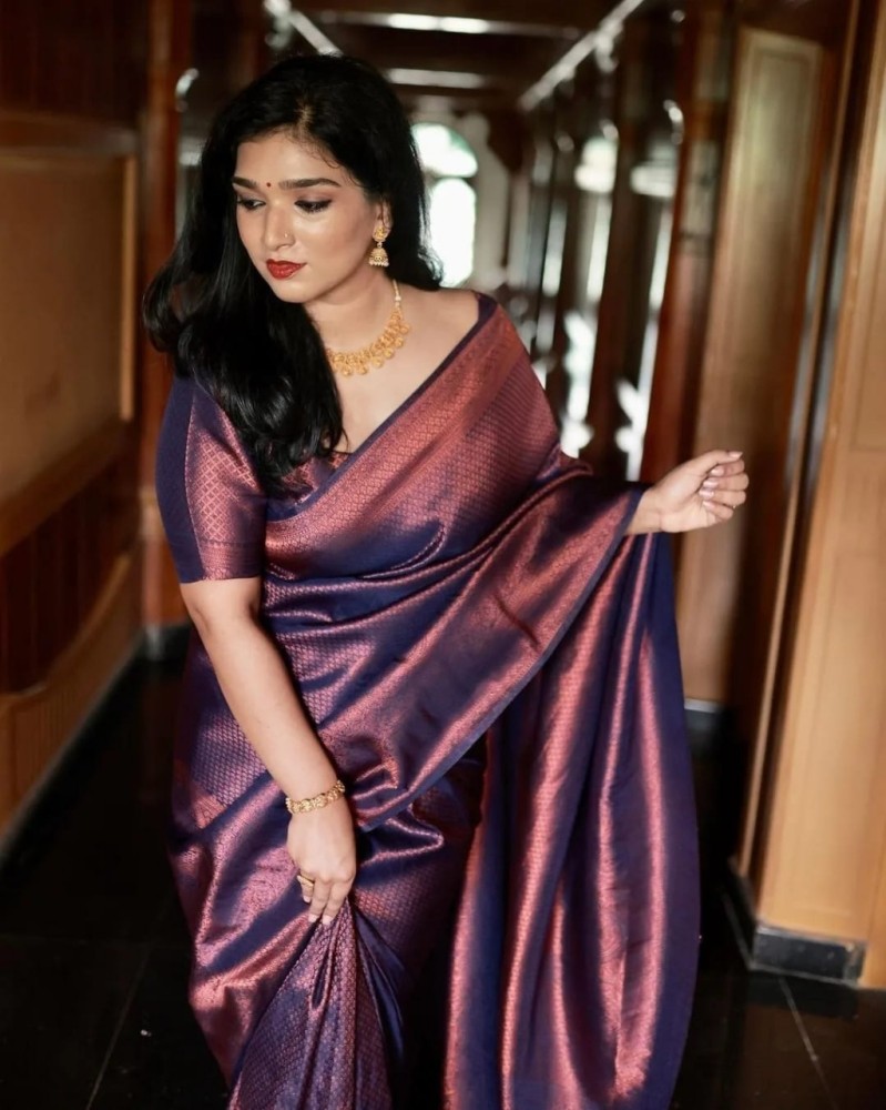 Flipkart soft silk on sale saree