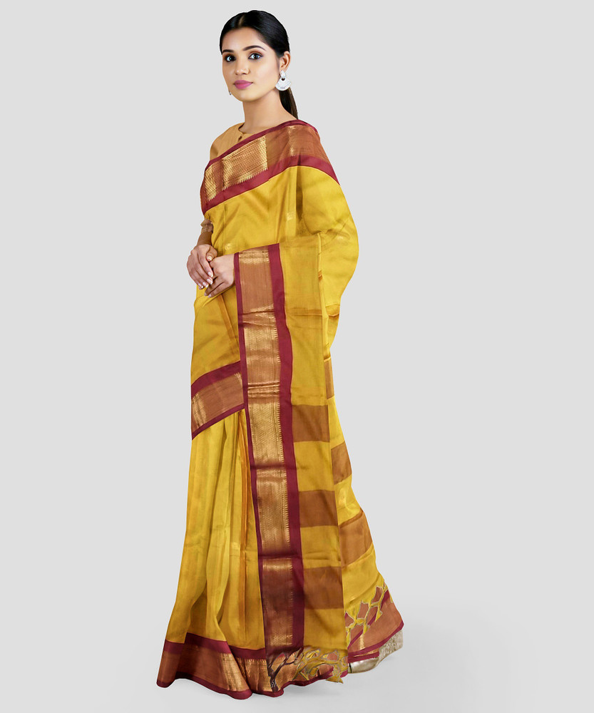 South cotton saree discount flipkart