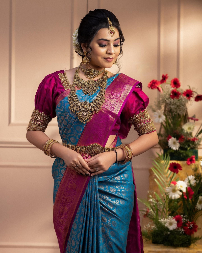 What kind of jewellery I can wear with my silk saree  Quora